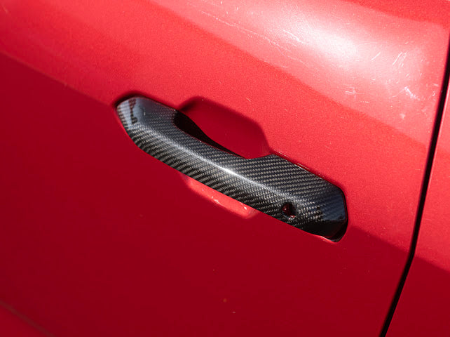 2024-UP FORD MUSTANG S650 | CARBON FIBER DOOR HANDLE COVER